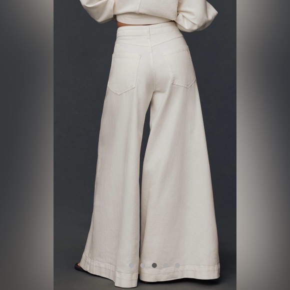 NWT Pilcro Wide Leg Flare Jeans - Picture 2 of 12